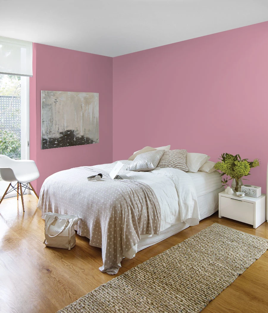 British Paints Fizzy Pink  Pink Colour Chart & Palette