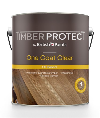 Timber Protect One Coat Clear -Oil Based