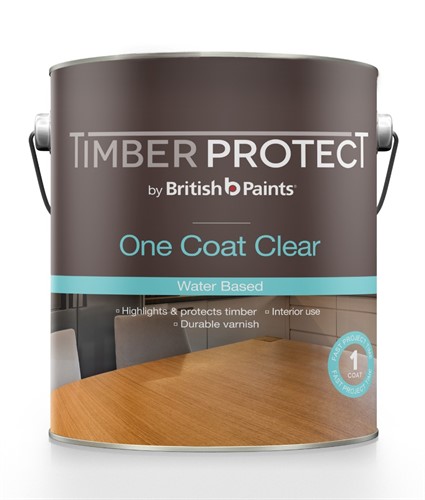 Timber Protect One Coat Clear  -Water Based